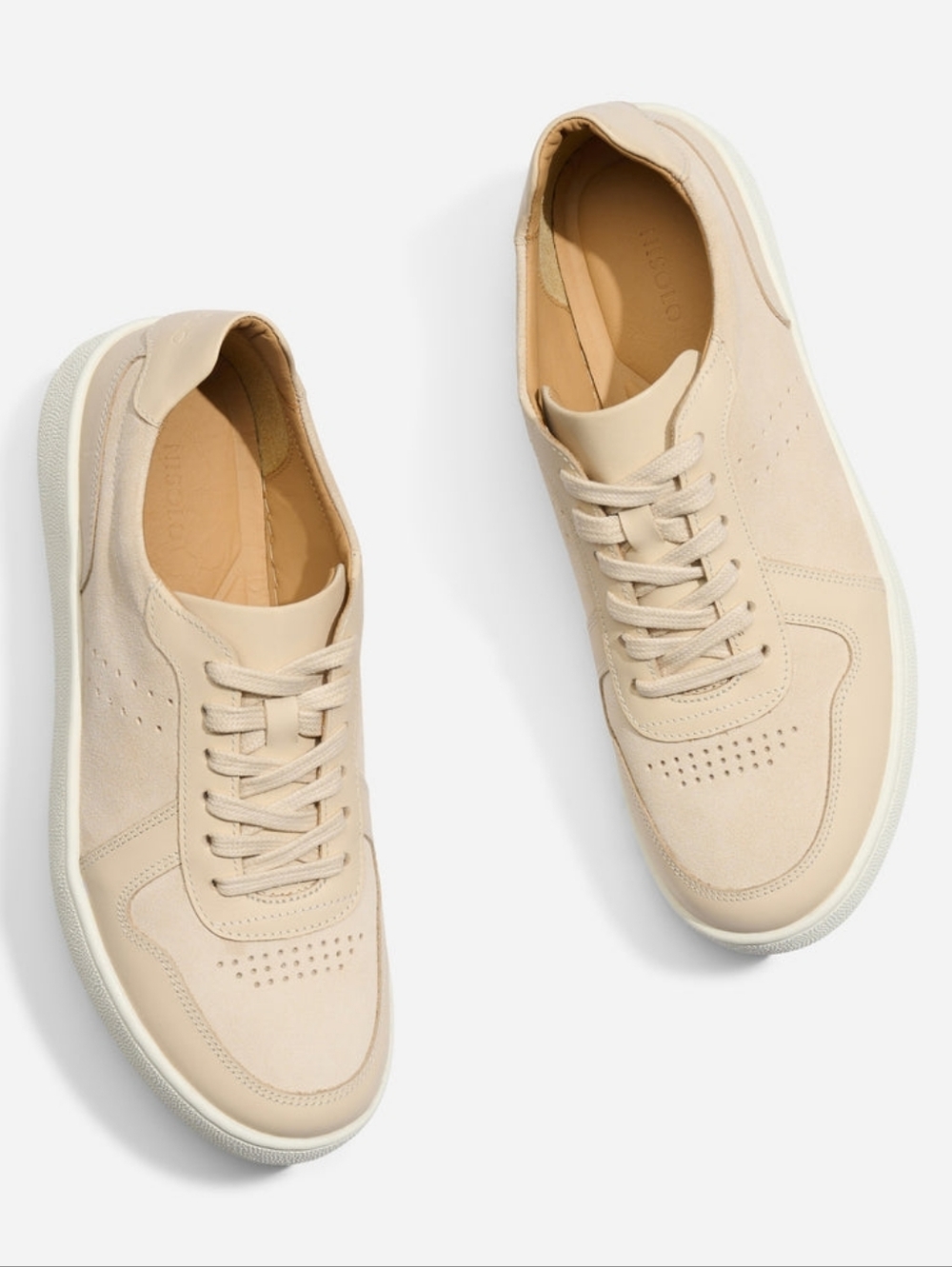 Nisolo Women's Bria Go-To Court Low Top Suede Leather Sneaker, Size 7.5
